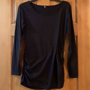 Three Long Sleeve Maternity Shirts